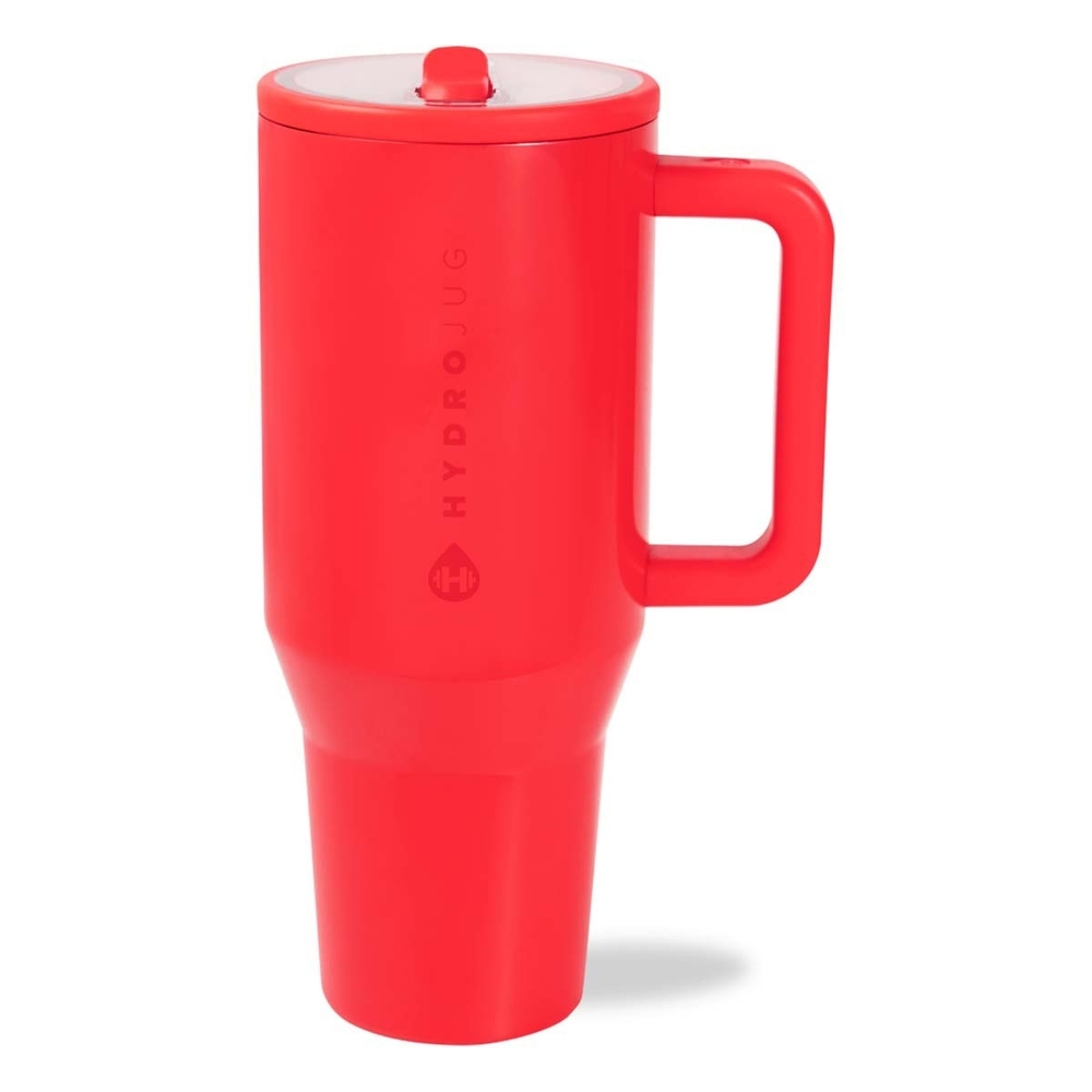 NEW HydroJug 40oz. Traveler Tumbler Red Shine